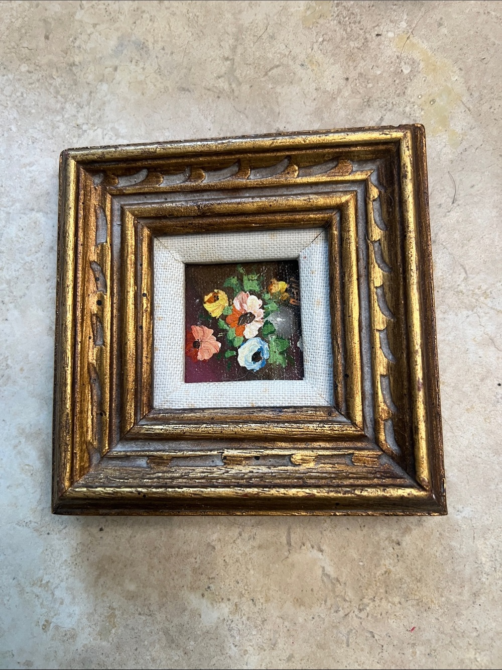 Vintage Hand painted miniature -